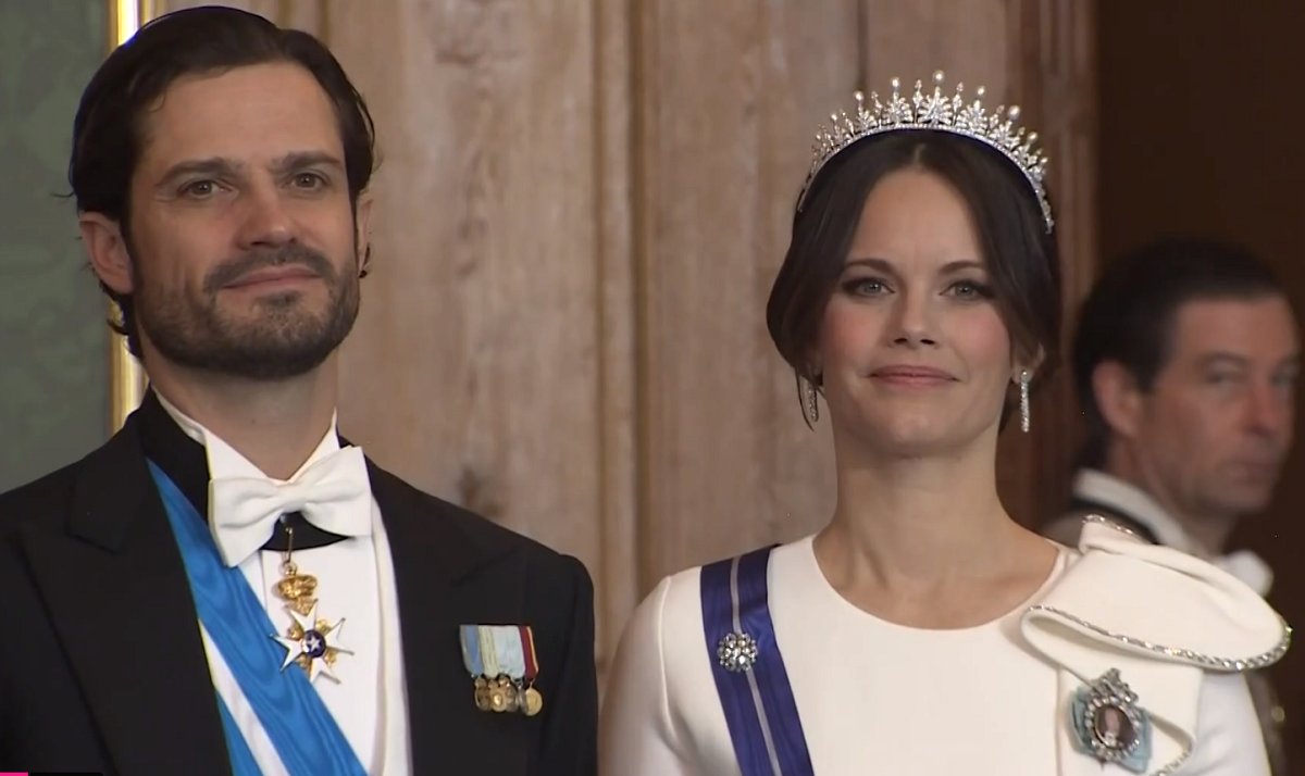 The Swedish royals attend the Spanish state dinner, 24 Nov 2021