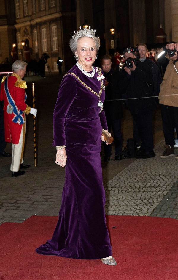 Princess Benedikte of Denmark attends the annual New Year's Levee, January 2020