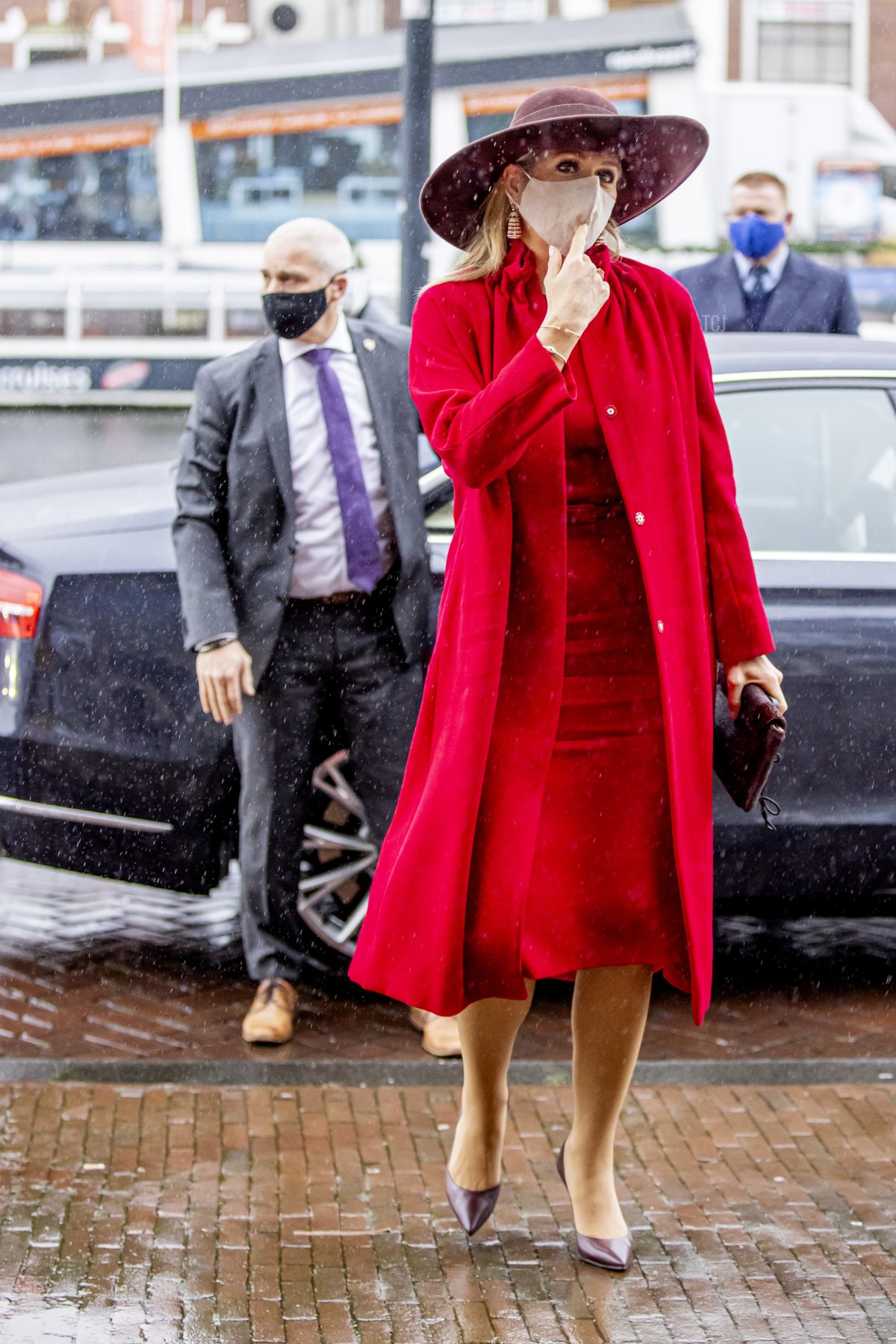 Queen Maxima of The Netherlands attends the opening of the Pieter Teyler house in the Teylers museum on November 30, 2021 in Haarlem, Netherlands