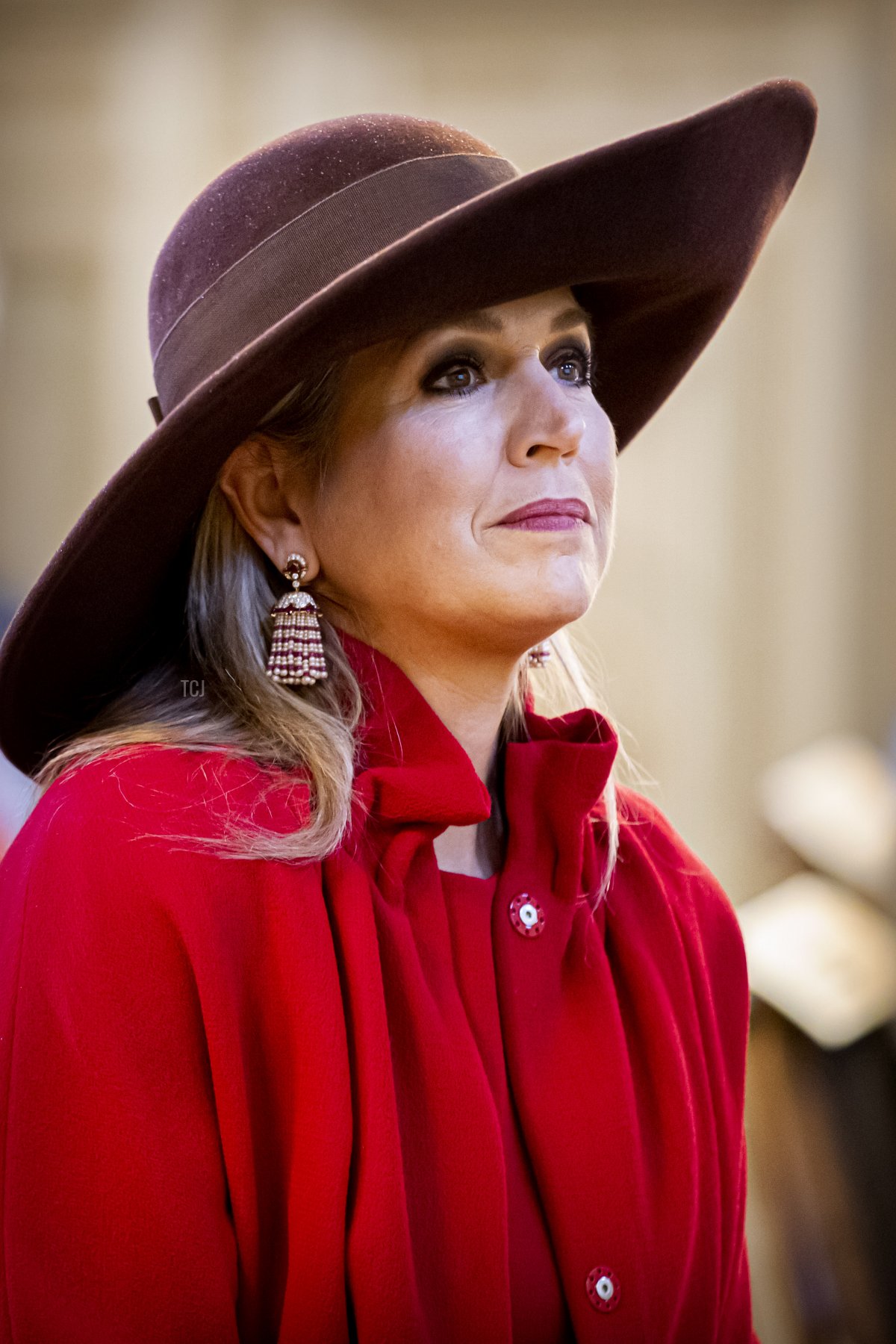 Queen Maxima of The Netherlands attends the opening of the Pieter Teyler house in the Teylers museum on November 30, 2021 in Haarlem, Netherlands