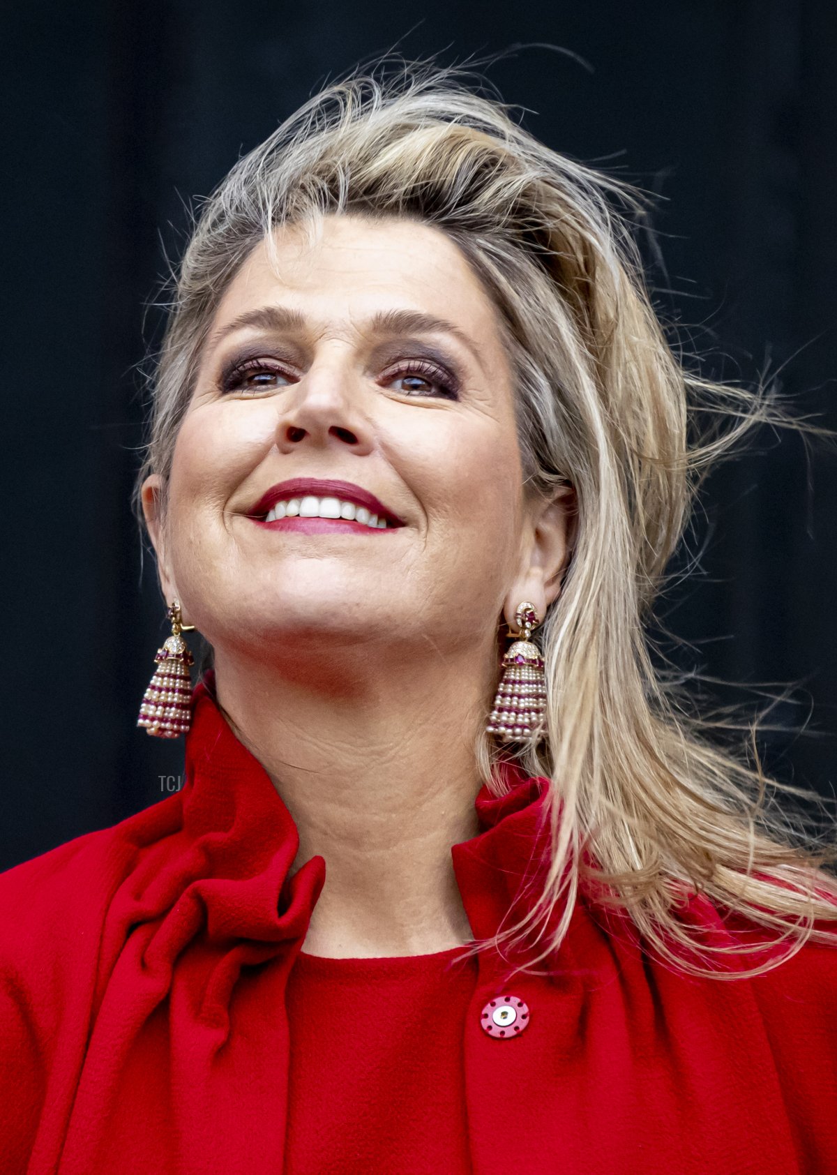 Queen Maxima of The Netherlands attends the opening of the Pieter Teyler house in the Teylers museum on November 30, 2021 in Haarlem, Netherlands