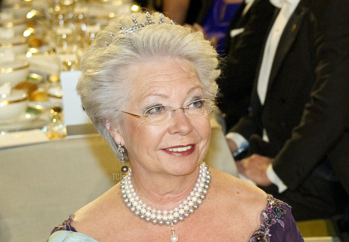Princess Christina at the Nobel Prize Banquet, December 2011