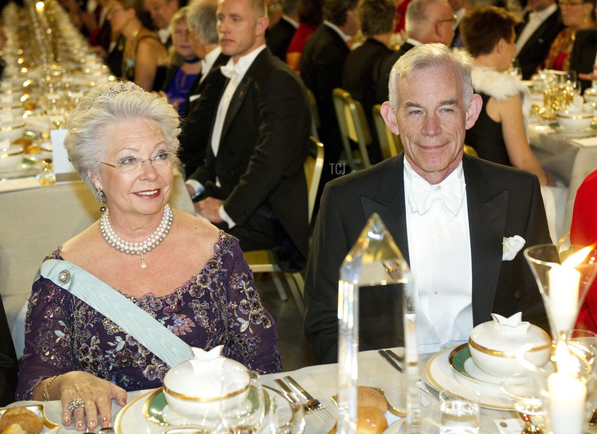 Princess Christina at the Nobel Prize Banquet, December 2011