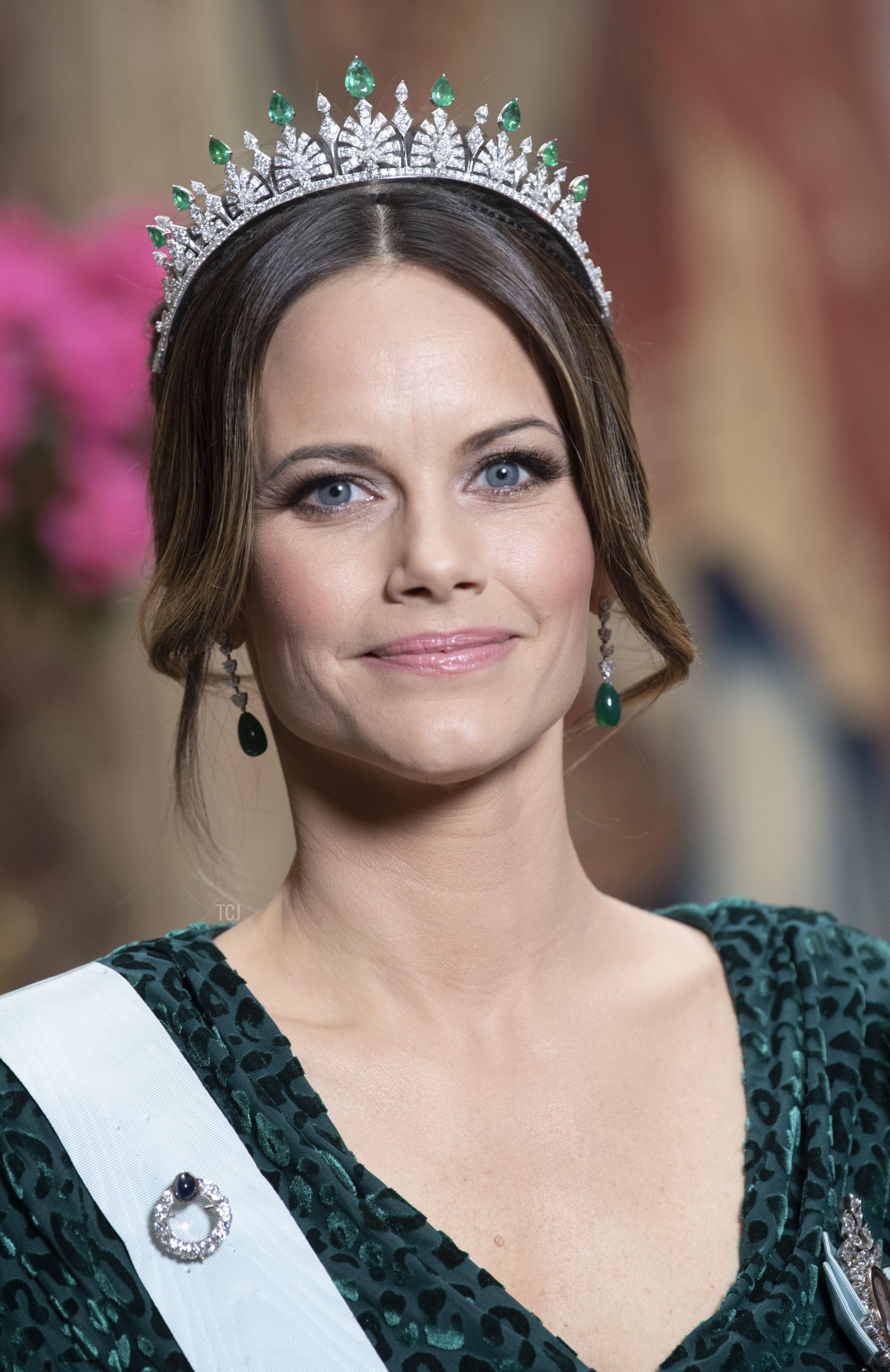 Princess Sofia arrives to an official dinner at the Royal Palace in Stockholm, Sweden November 12, 2019