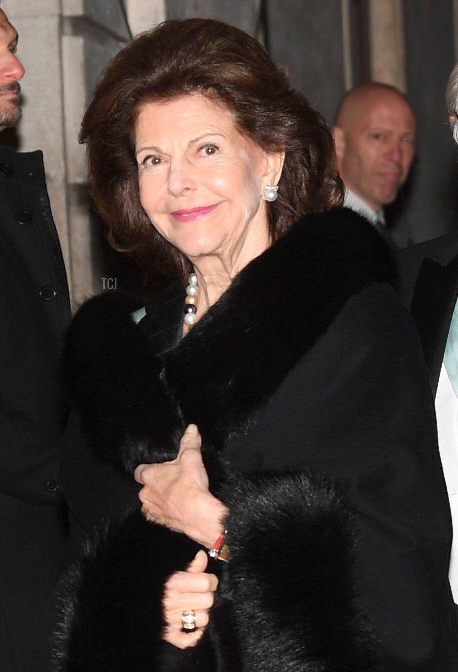 Queen Silvia of Sweden attends the Swedish Academy's Annual Grand Ceremony at the Old Stock Exchange building in Stockholm, Sweden, 20 Dec 2021