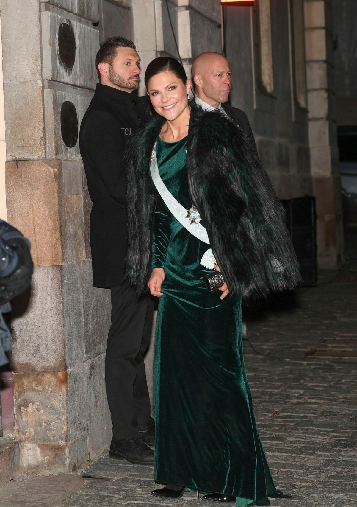 Crown Princess Victoria of Sweden attends the Swedish Academy's Annual Grand Ceremony at the Old Stock Exchange building in Stockholm, Sweden, 20 Dec 2021