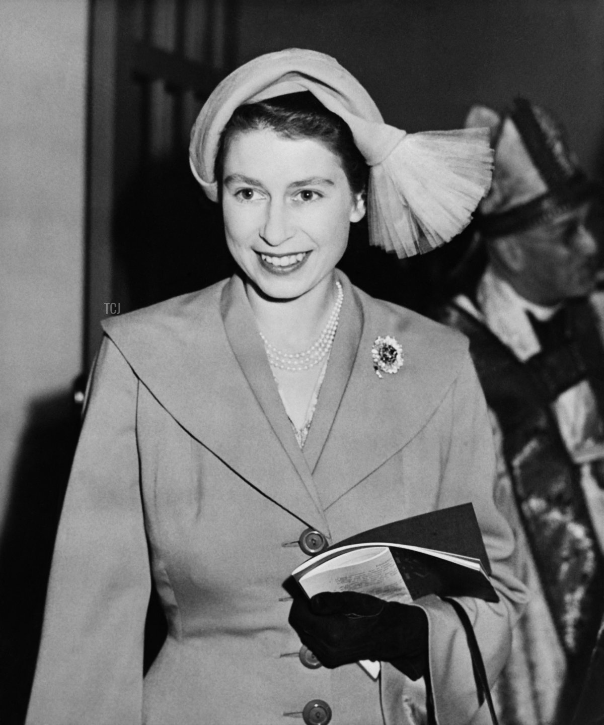 A photo taken in 1951 shows Britain's Princess Elizabeth II