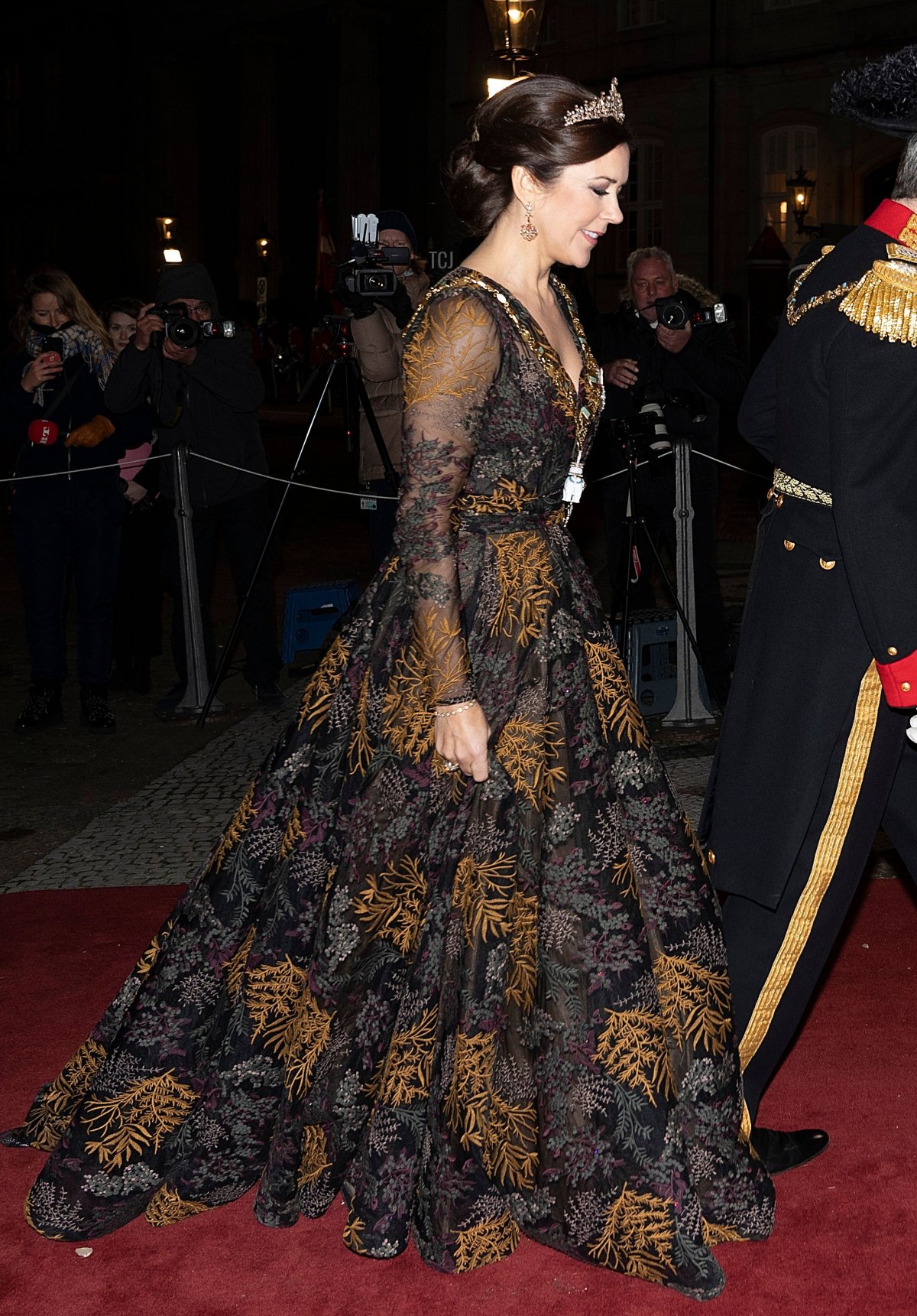 Crown Princess Mary of Denmark attends the annual New Year's Levee, January 2019