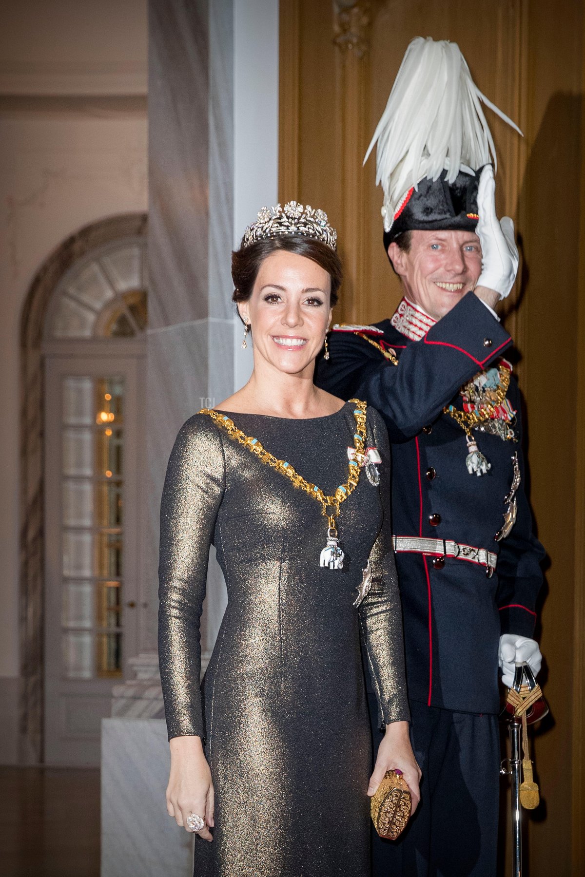 Princess Marie of Denmark attends the annual New Year's Levee, January 2017