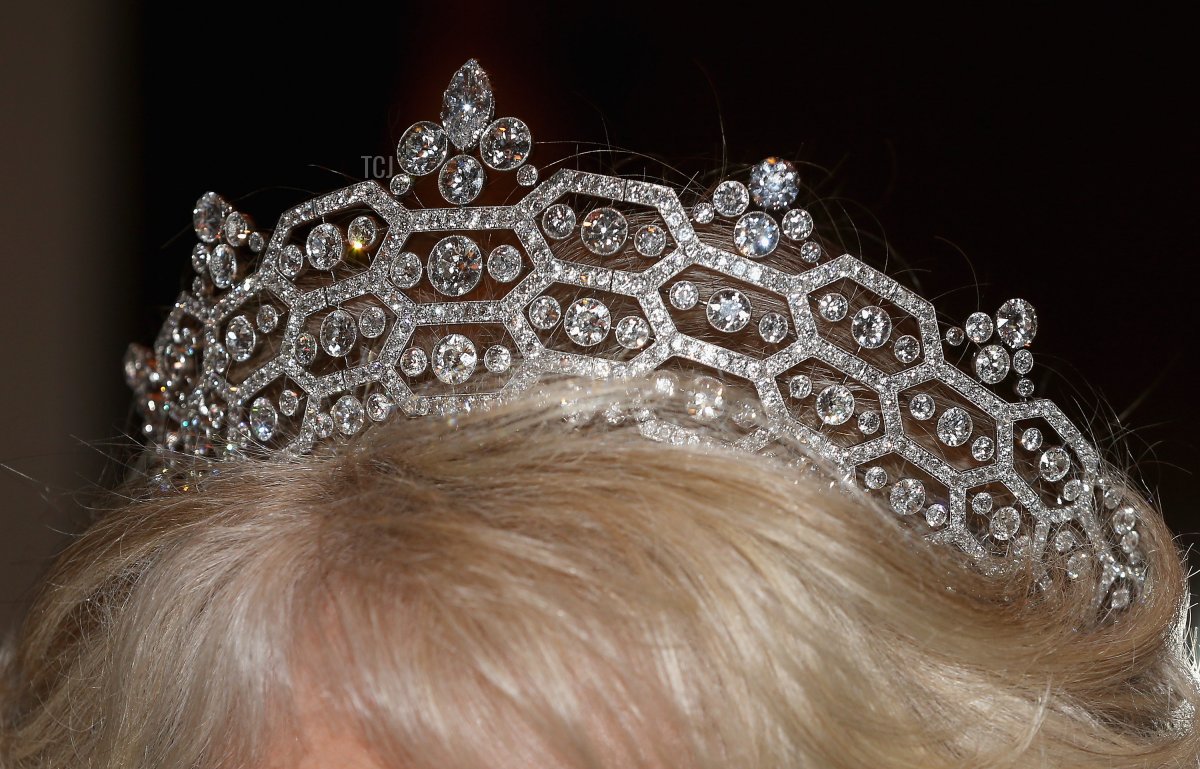 Camilla, Duchess of Cornwall attends the CHOGM Dinner at the Cinnamon Lakeside Hotel during the Commonwealth Heads of Government 2013 Opening Ceremony at the Lotus Theatre on November 15, 2013 in Colombo, Sri Lanka