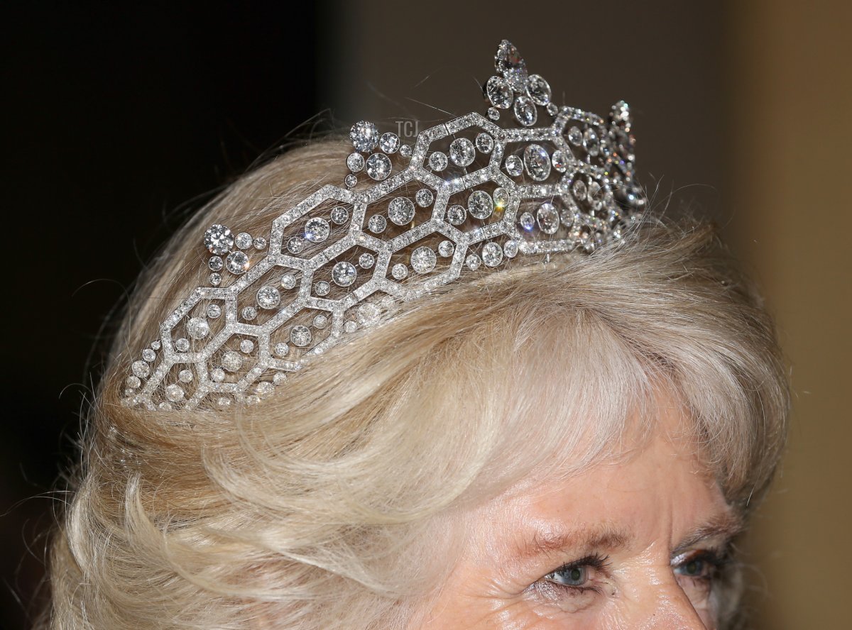 Camilla, Duchess of Cornwall attends the CHOGM Dinner at the Cinnamon Lakeside Hotel during the Commonwealth Heads of Government 2013 Opening Ceremony at the Lotus Theatre on November 15, 2013 in Colombo, Sri Lanka
