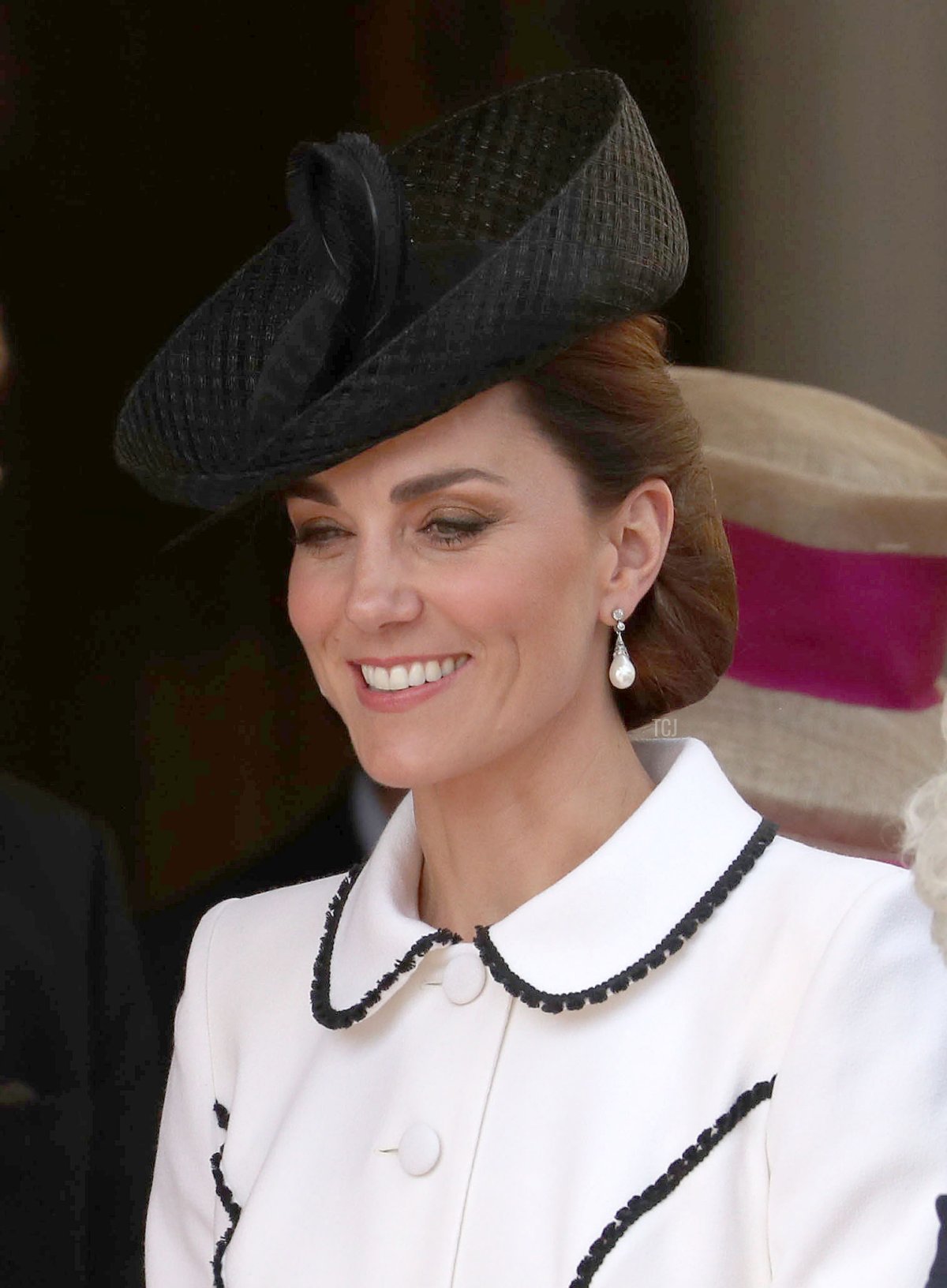 Catherine, Duchess of Cambridge at the Order of the Garter Service at St George's Chapel in Windsor Castle on June 17, 2019 in Windsor, England