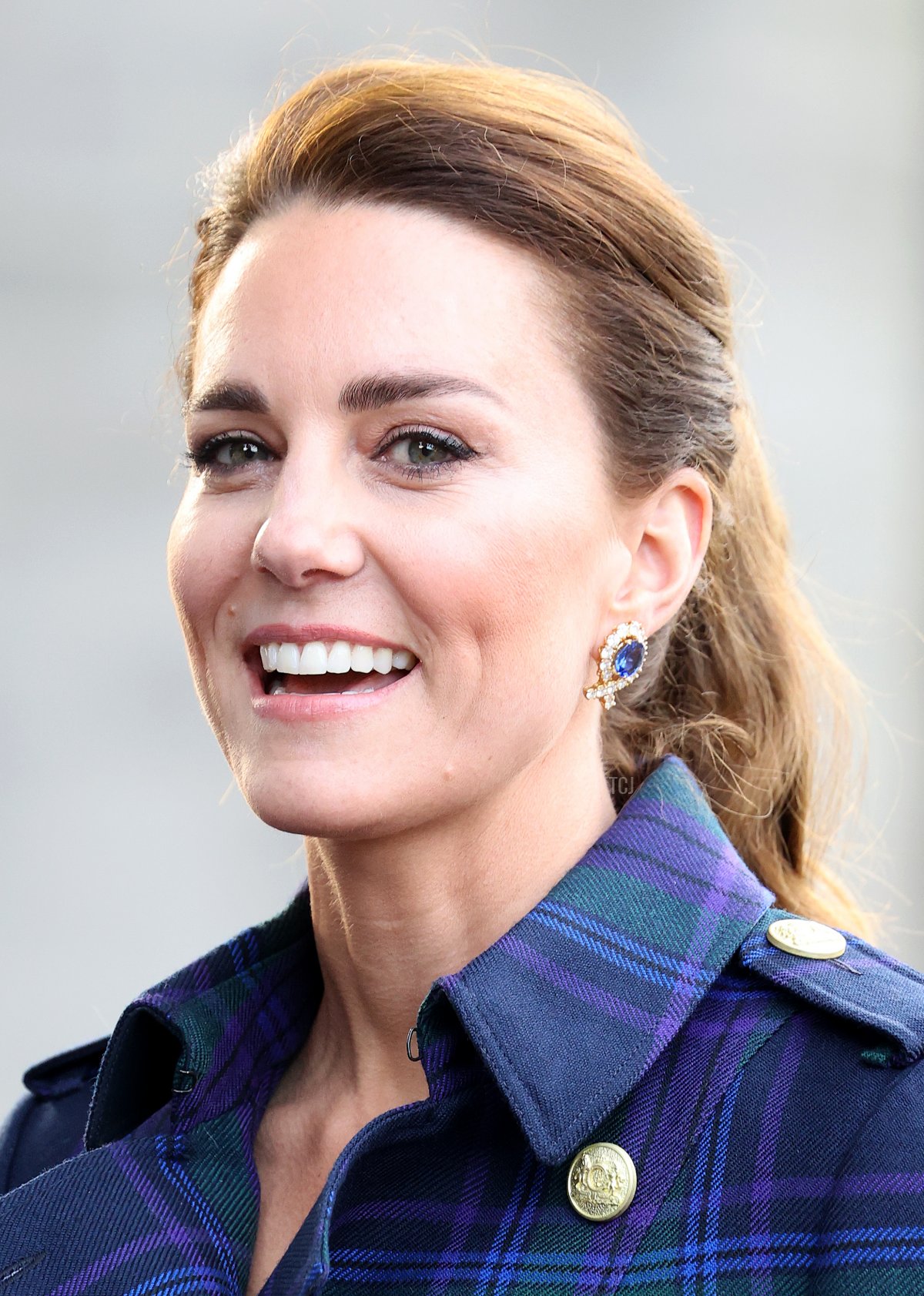 Catherine, Duchess of Cambridge arrives to host NHS Charities Together and NHS staff at a unique drive-in cinema to watch a special screening of Disney’s Cruella at the Palace of Holyroodhouse on day six of their week-long visit to Scotland on May 26, 2021 in Edinburgh, Scotland