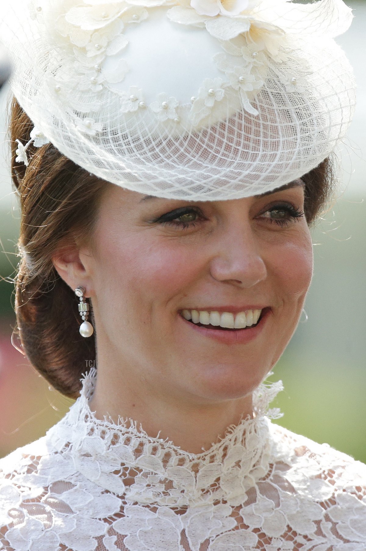 Britain's Catherine, Duchess of Cambridge attends day one of the Royal Ascot horse racing meet, in Ascot, west of London, on June 20, 2017