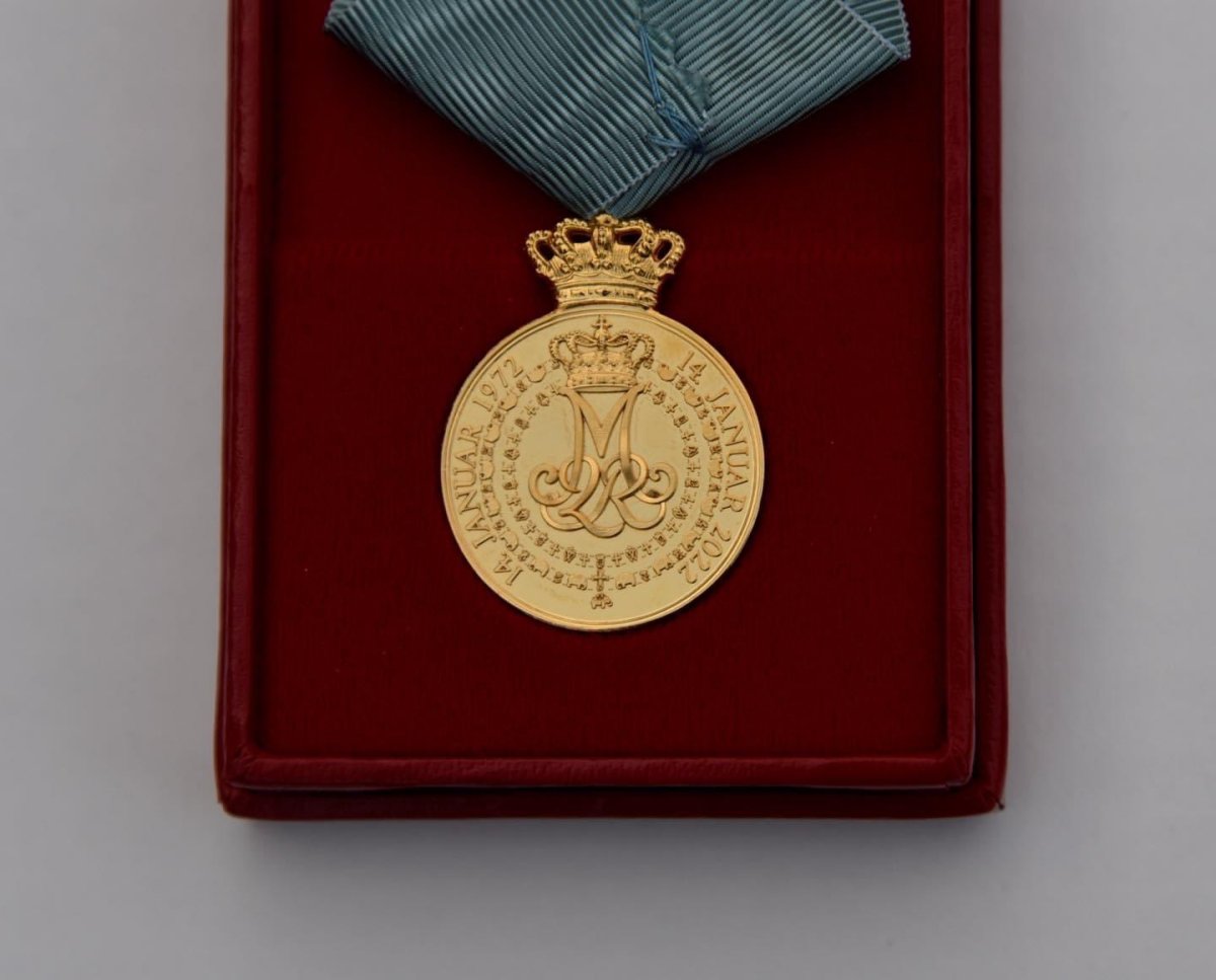 Queen Margrethe's Golden Jubilee Medal