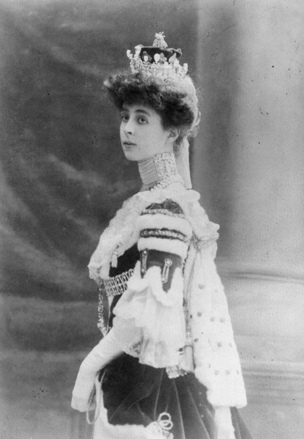 The Duchess of Marlborough at the 1902 coronation