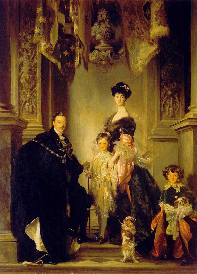 John Singer Sargent's portrait of the Marlborough family