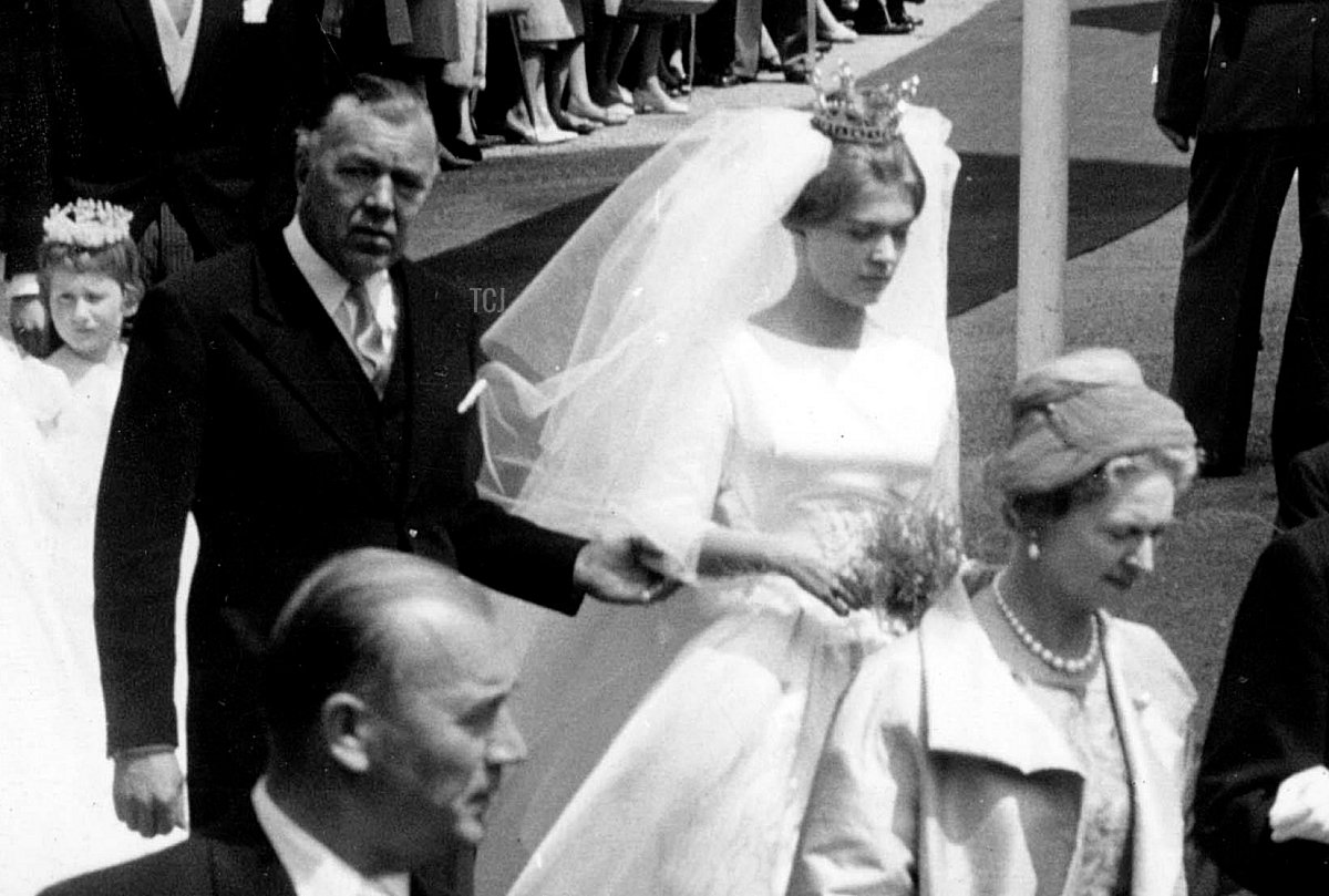 Princess Birgitta and Prince Johann Georg's wedding at St. Johannes Church in Sigmaringen
