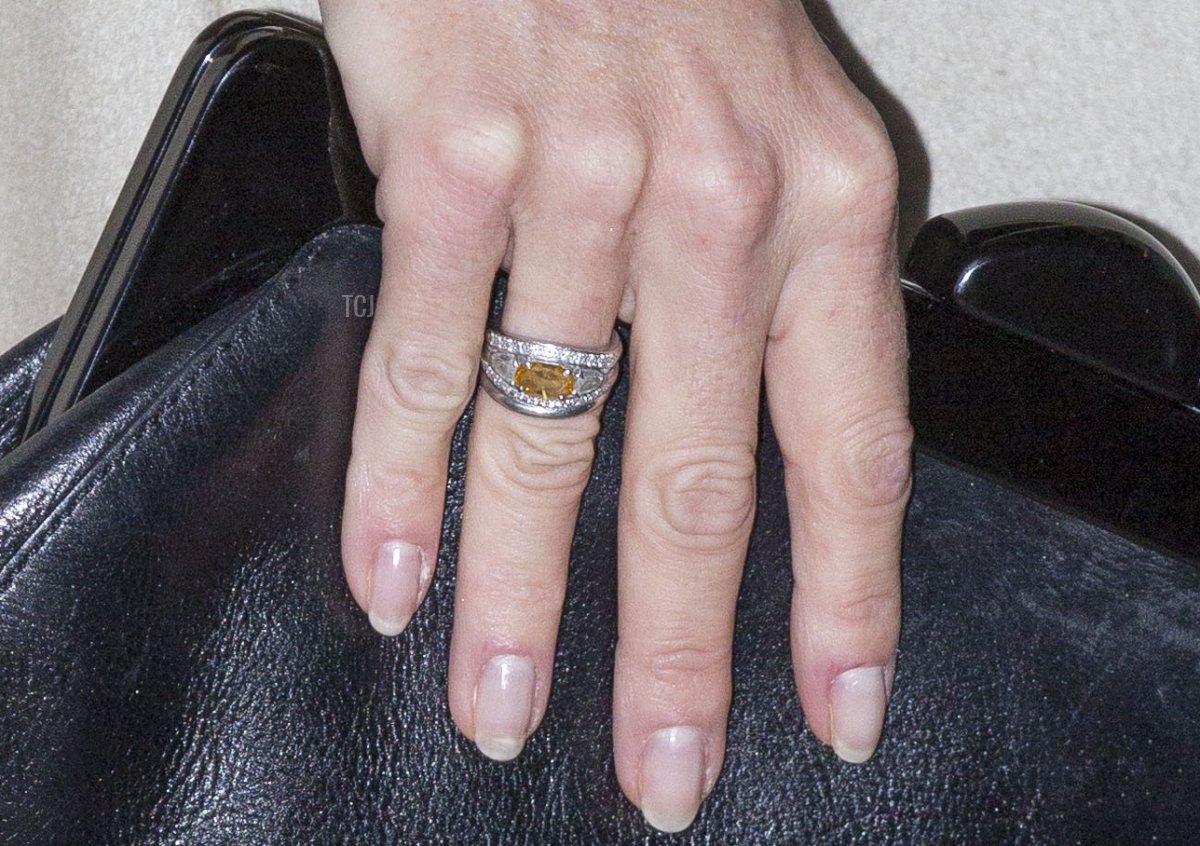 Queen Maxima of The Netherlands arrives to receive the Dutch Sustainable Growth Report on December 2, 2014 in Amsterdam The Netherlands