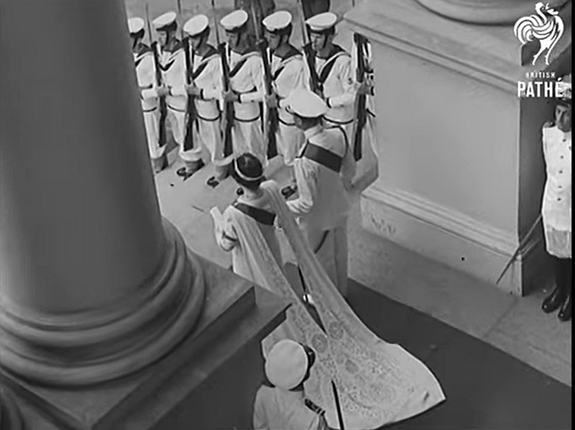 Visit to Parliament in Cape Town, 1947