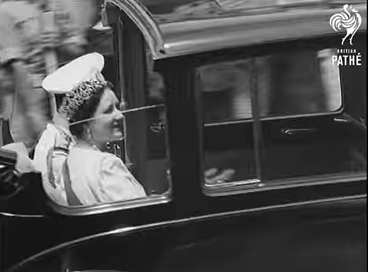 Visit to Parliament in Cape Town, 1947