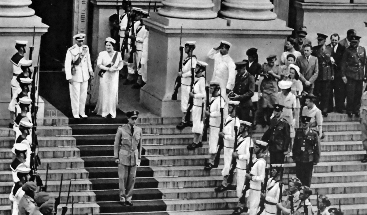 Visit to Parliament in Cape Town, 1947