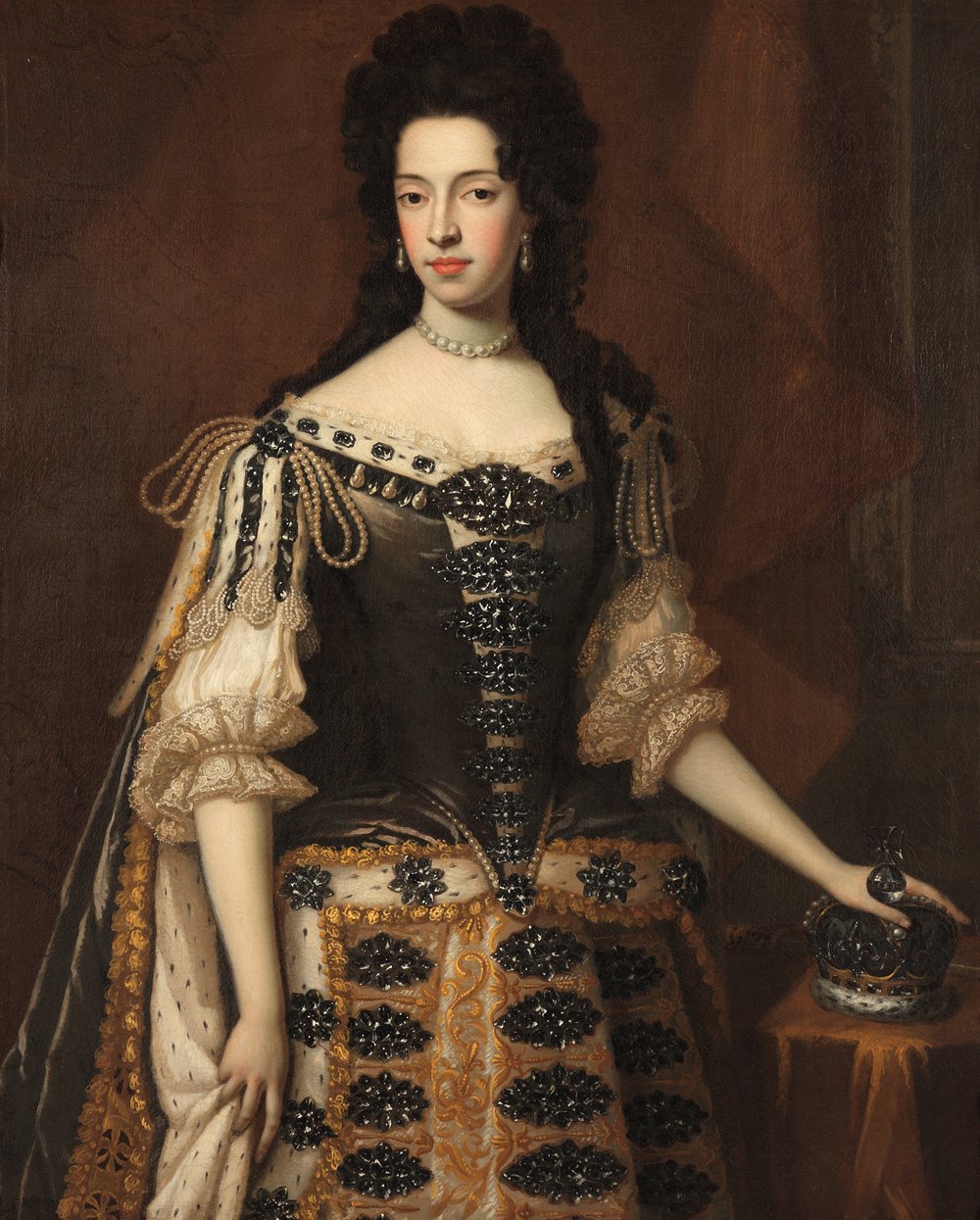 Mary of Modena, Queen of James II, with her eponymous diadem