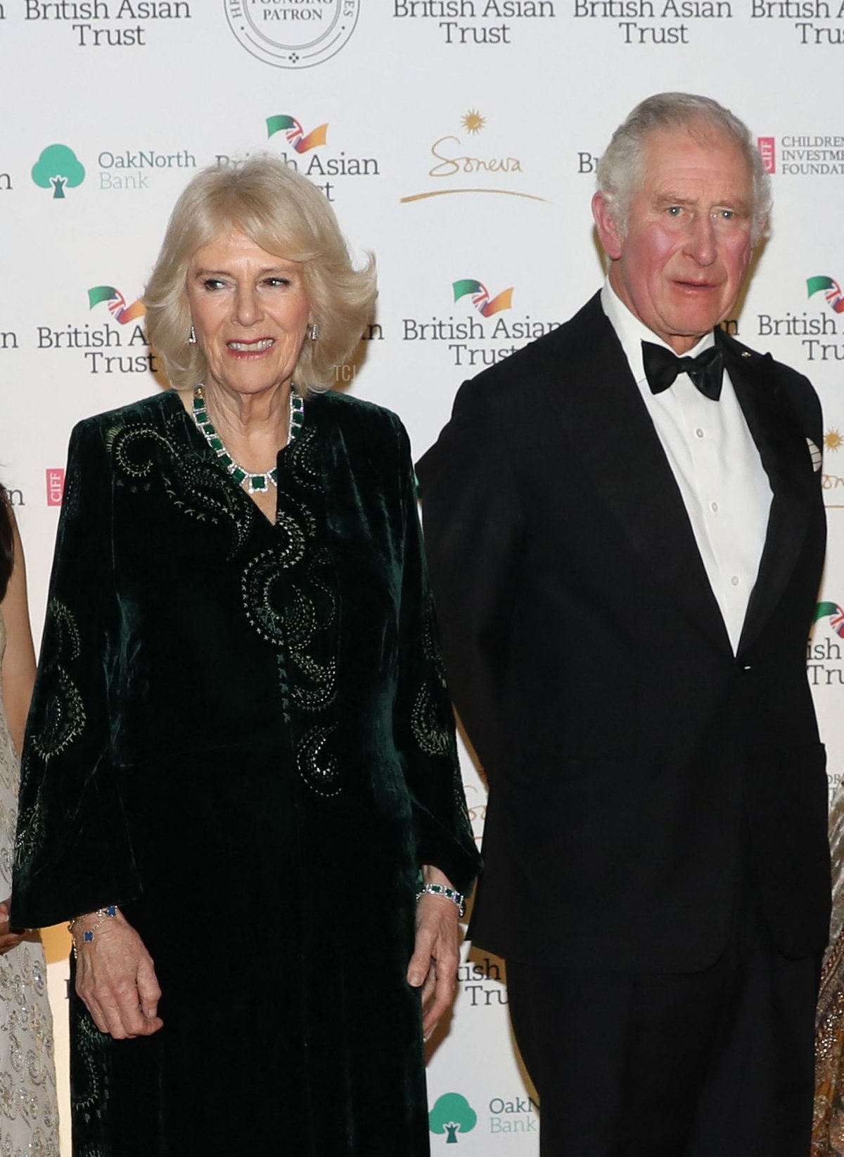 The Prince of Wales and the Duchess of Cornwall attend a reception to celebrate the British Asian Trust at The British Museum on February 09, 2022 in London, England