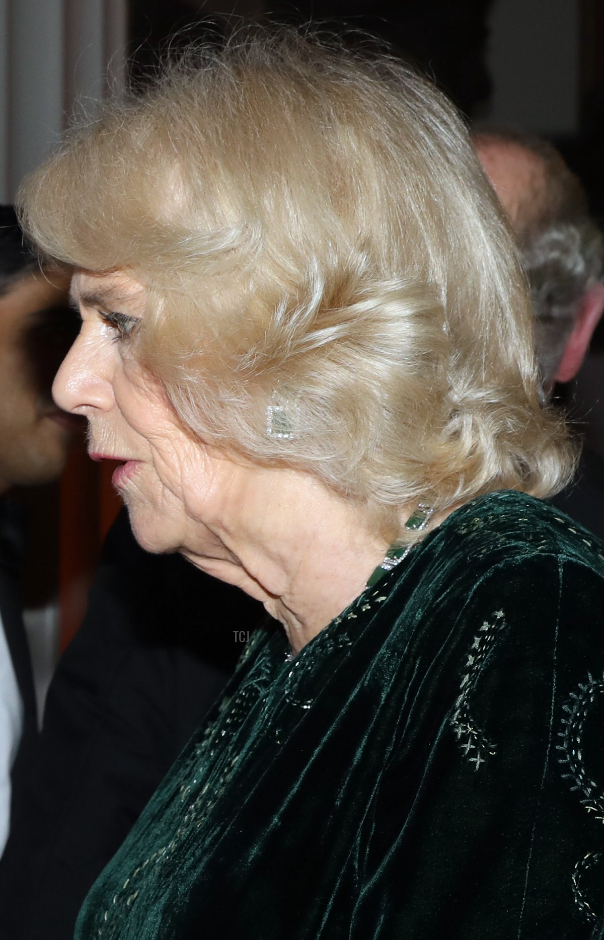 Camilla, Duchess of Cornwall attends a reception to celebrate the British Asian Trust at The British Museum on February 09, 2022 in London, England