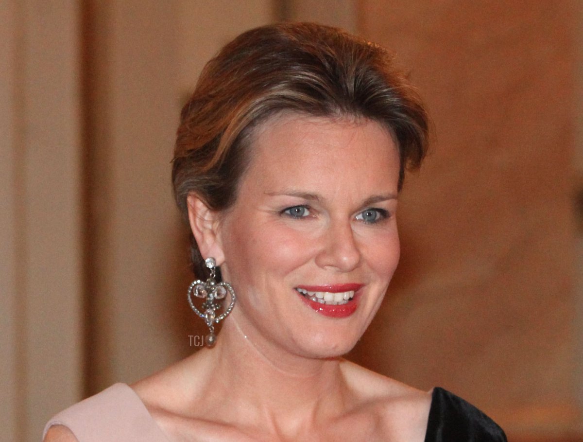 Princess Mathilde of Belgium attends the Breast International Gala dinner at Cercle Gaulois on May 3, 2012 in Brussels, Belgium