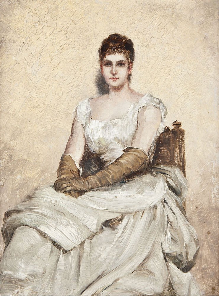 Portrait of Miss Grant, Hubert von Herkomer, 1886
