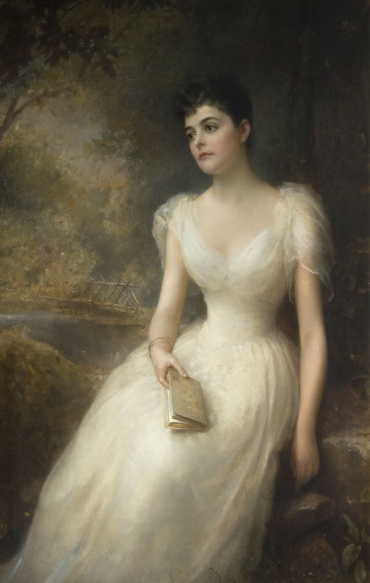 Adele Grant by Edward Hughes, 1892