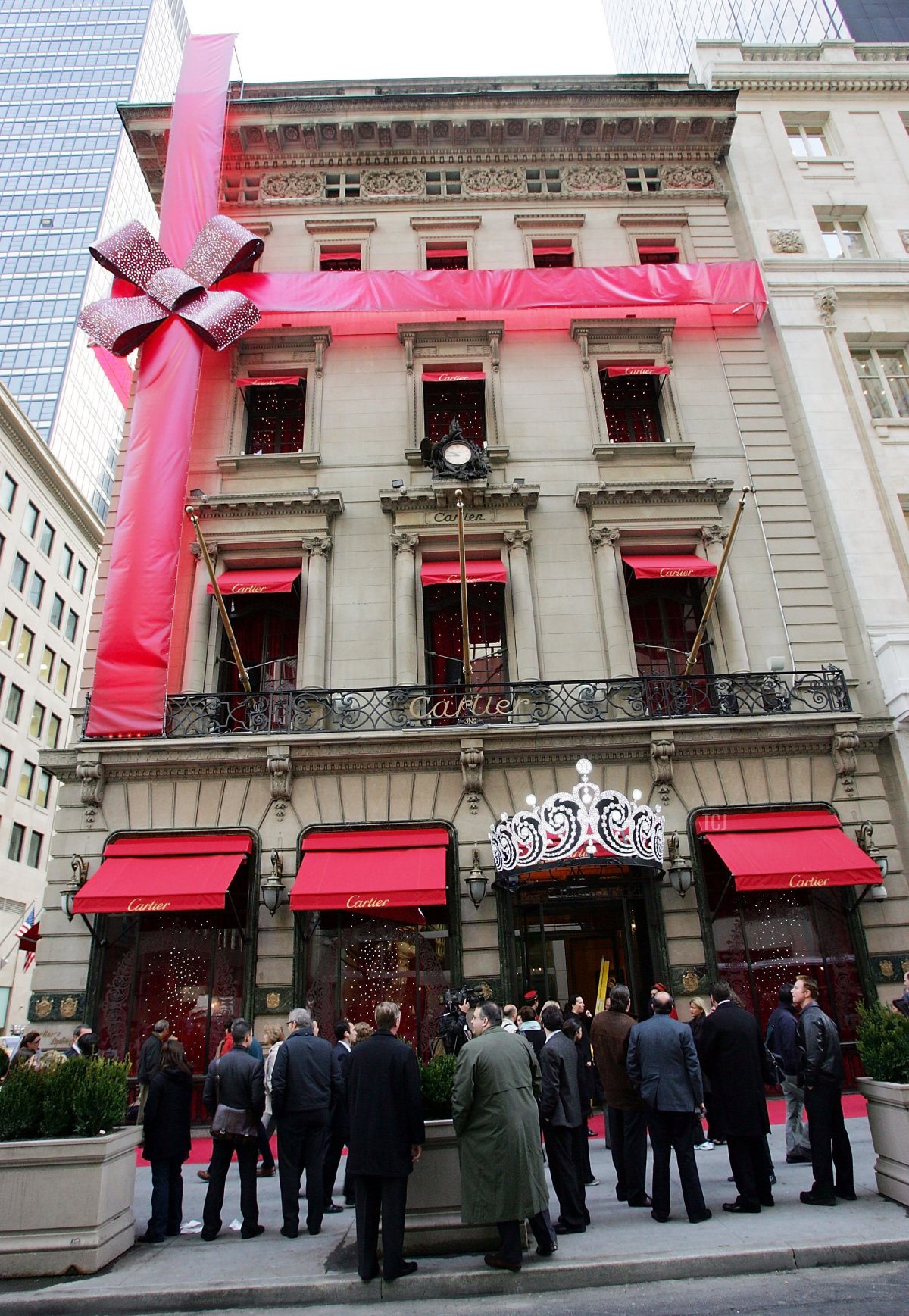 The 25th anniversary of the Cartier holiday bow celebration at The Cartier Mansion on Fifth Avenue, November 16, 2004 in New York City
