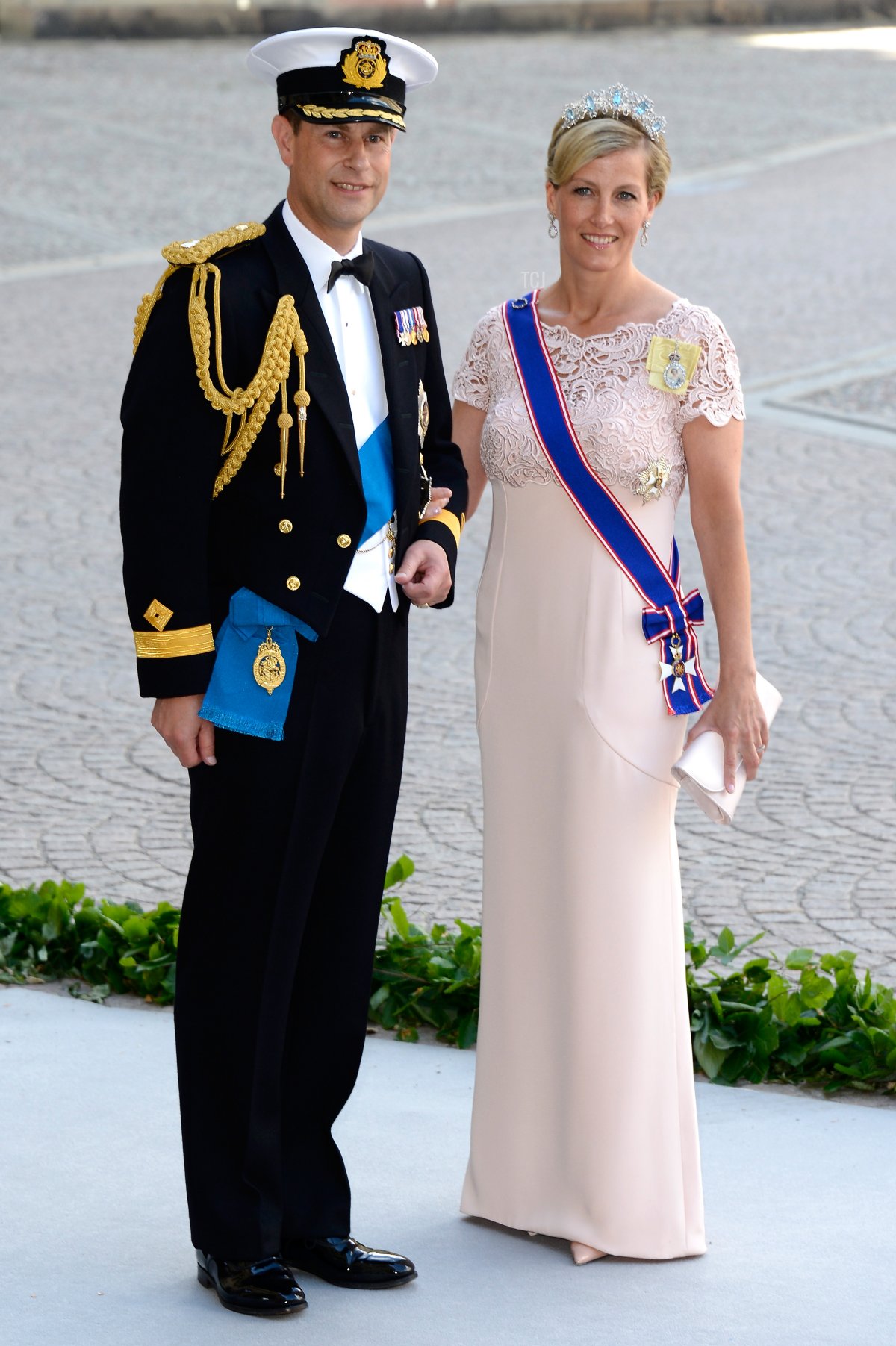 Prince Edward, Earl of Wessex and Sophie, Countess of Wessex attend the wedding of Princess Madeleine of Sweden and Christopher O'Neill hosted by King Carl Gustaf XIV and Queen Silvia at The Royal Palace on June 8, 2013 in Stockholm, Sweden