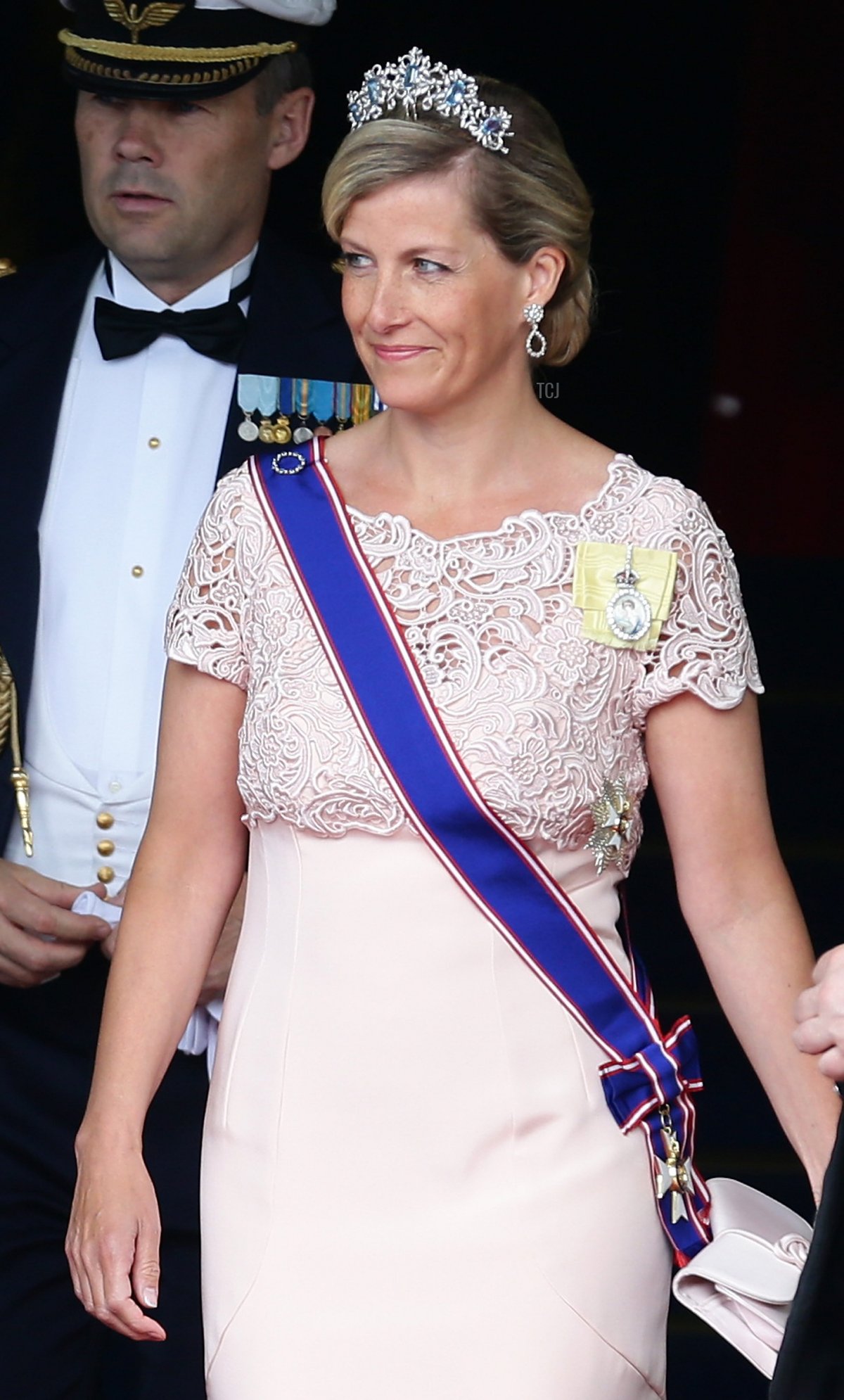 Prince Edward, Earl of Wessex and Sophie, Countess of Wessex attend the wedding of Princess Madeleine of Sweden and Christopher O'Neill hosted by King Carl Gustaf XIV and Queen Silvia at The Royal Palace on June 8, 2013 in Stockholm, Sweden