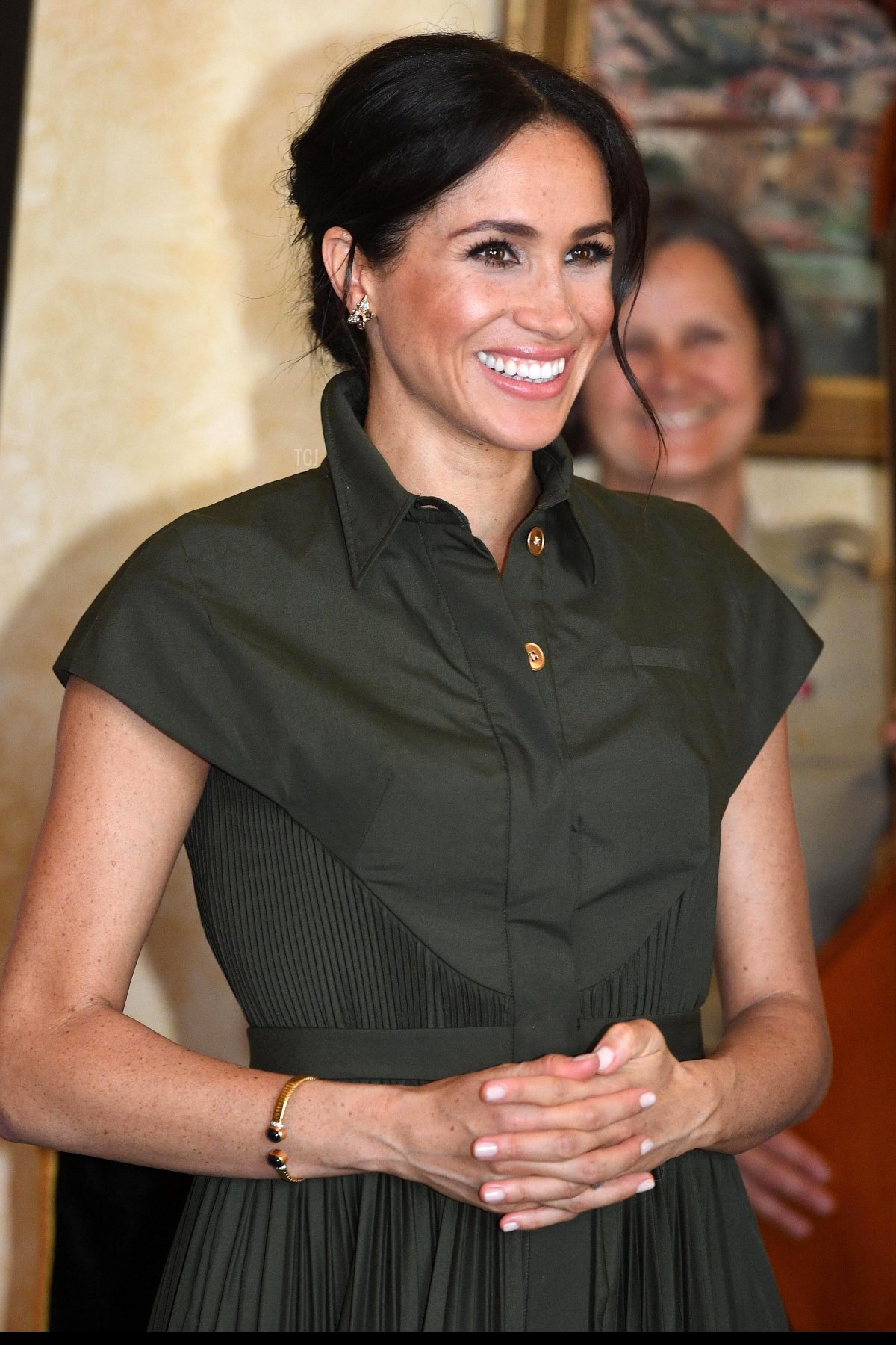 Meghan, Duchess of Sussex attends an afternoon reception hosted by the Governor-General and Lady Cosgrove during Day one of their tour, on October 16, 2018 in Sydney, Australia