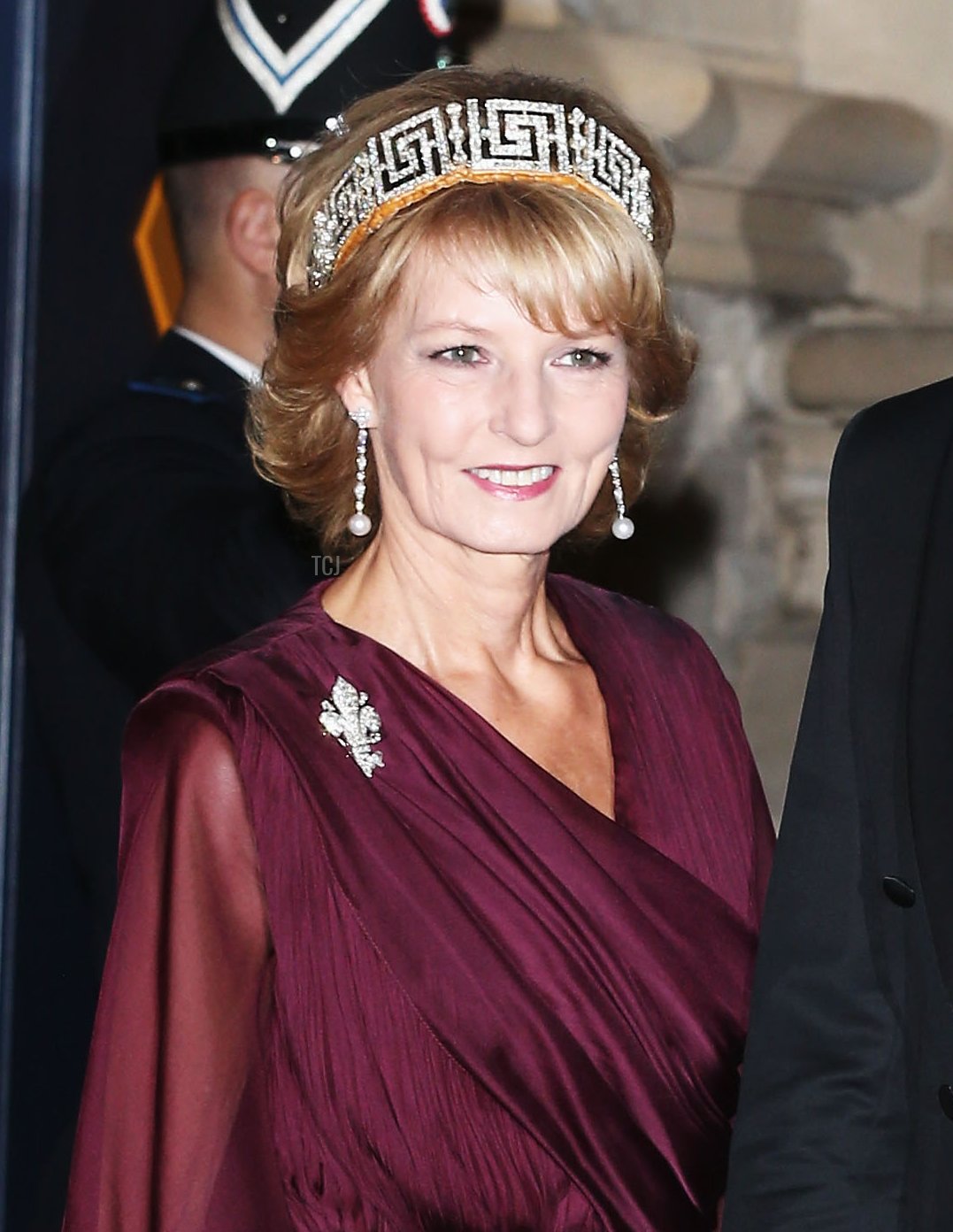 Princess Margarita of Romania and Prince Radu of Romania attend the Gala dinner for the wedding of Prince Guillaume Of Luxembourg and Stephanie de Lannoy at the Grand-ducal Palace on October 19, 2012 in Luxembourg