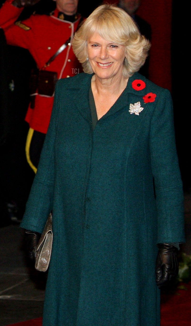 Camilla, Duchess of Cornwall and Prince Charles, Prince of Wales arrives for a welcome ceremony on November 2, 2009 in Saint John's, Canada