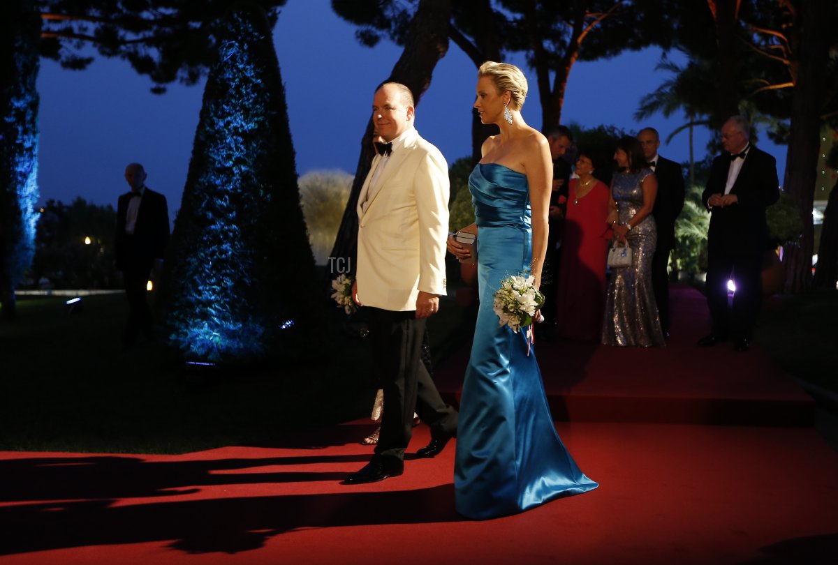 Princess Charlene of Monaco arrives to attend the 65th annual Red Cross Gala, on August 2, 2013, in Monaco