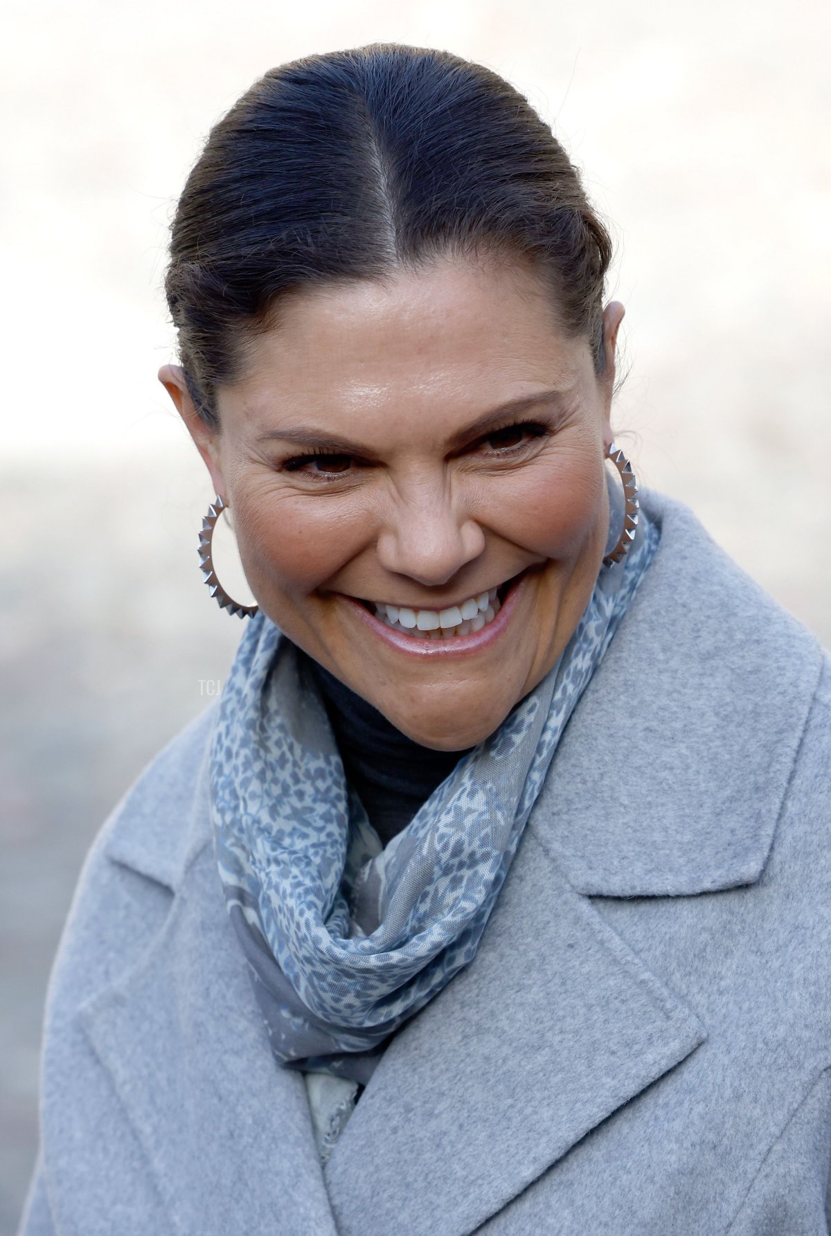 Crown Princess Victoria of Sweden attends the Crown Princess' Name Day celebrations at the Stockholm Royal Palace on March 12, 2022 in Stockholm, Sweden