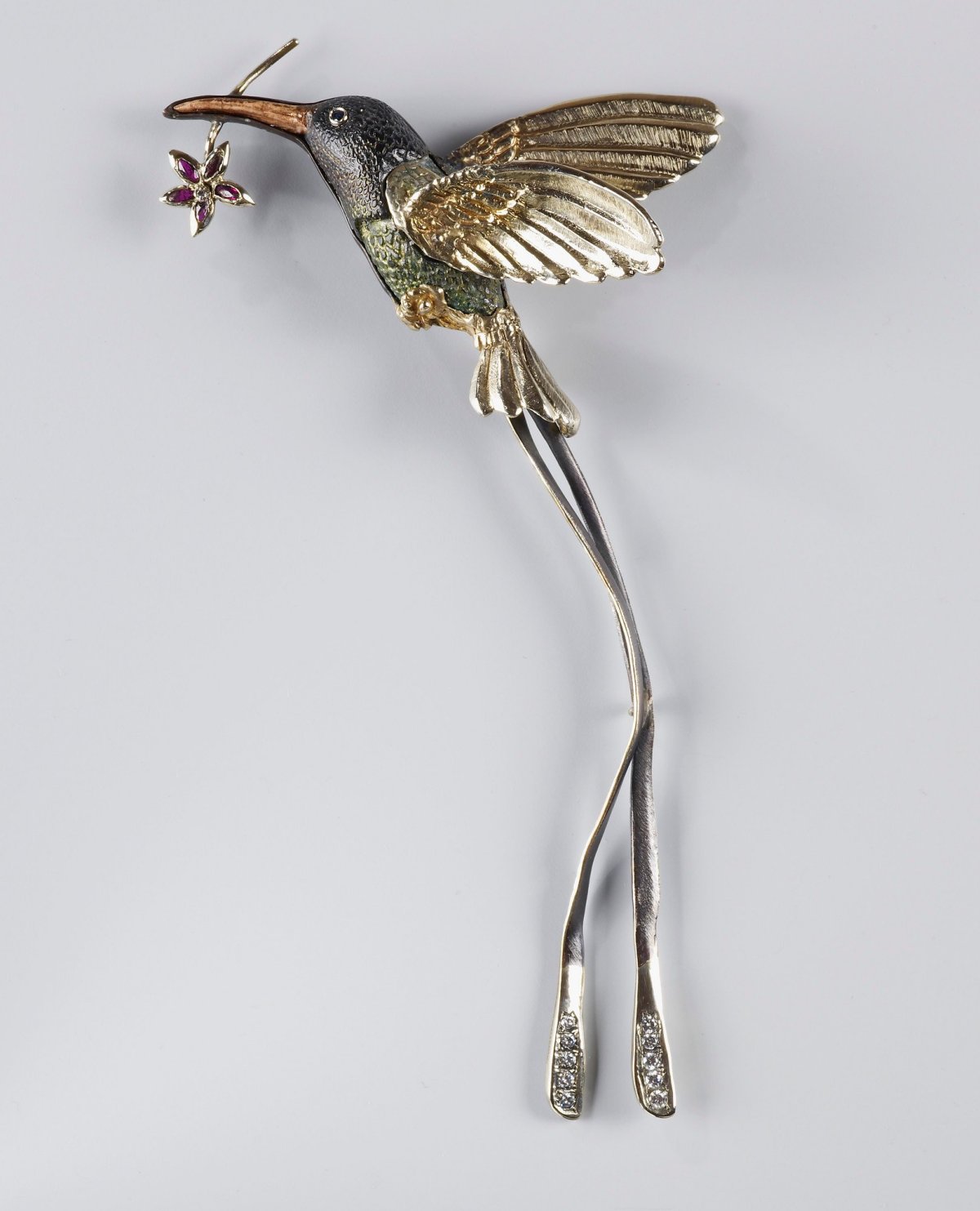 The Doctor Bird Brooch