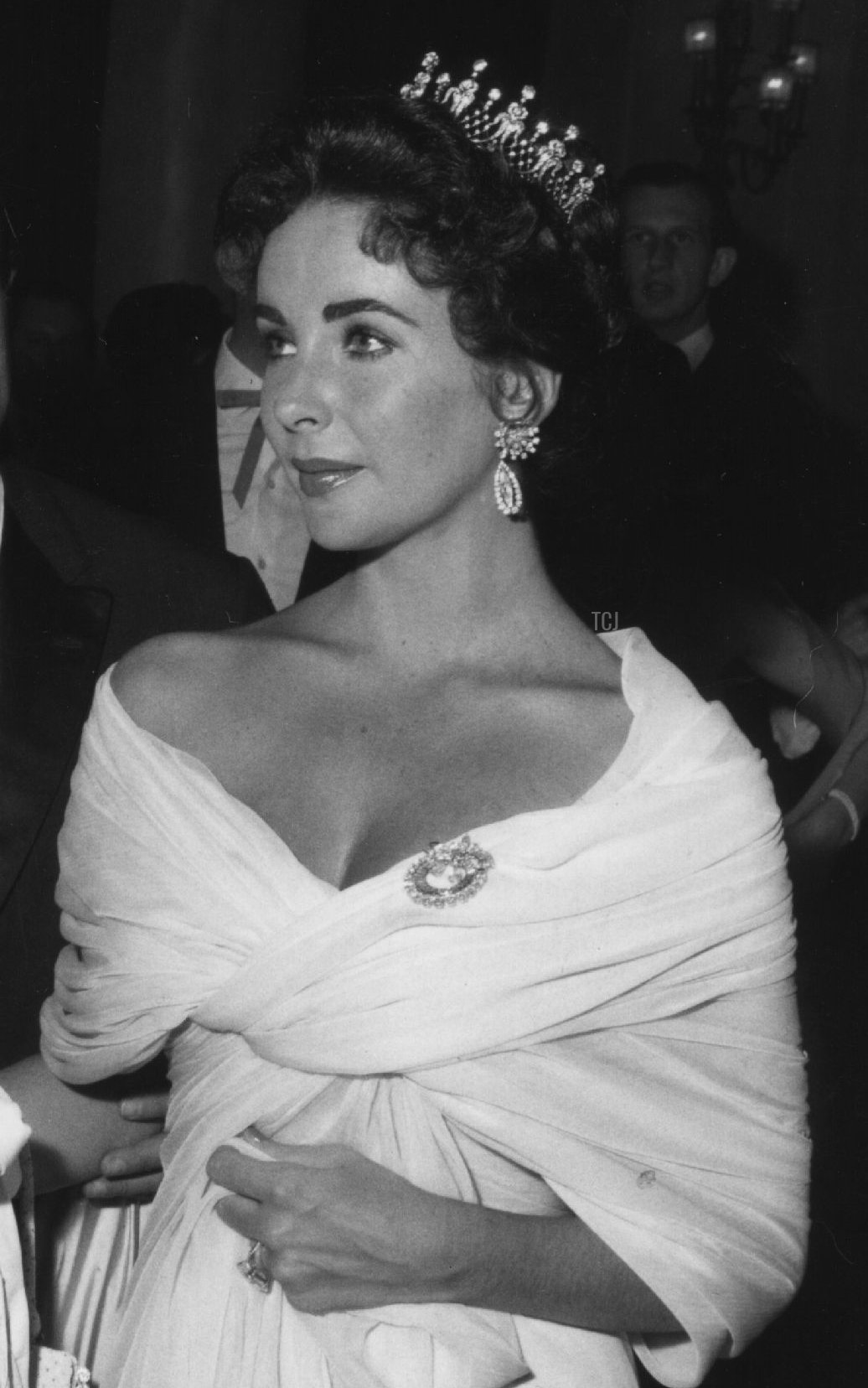 American actress Elizabeth Taylor with her husband, producer Mike Todd at the Cannes Film Festival