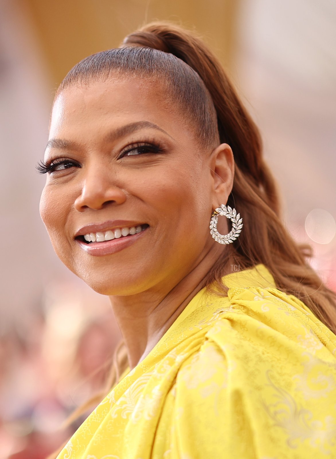 Queen Latifah attends the 94th Annual Academy Awards at Hollywood and Highland on March 27, 2022 in Hollywood, California