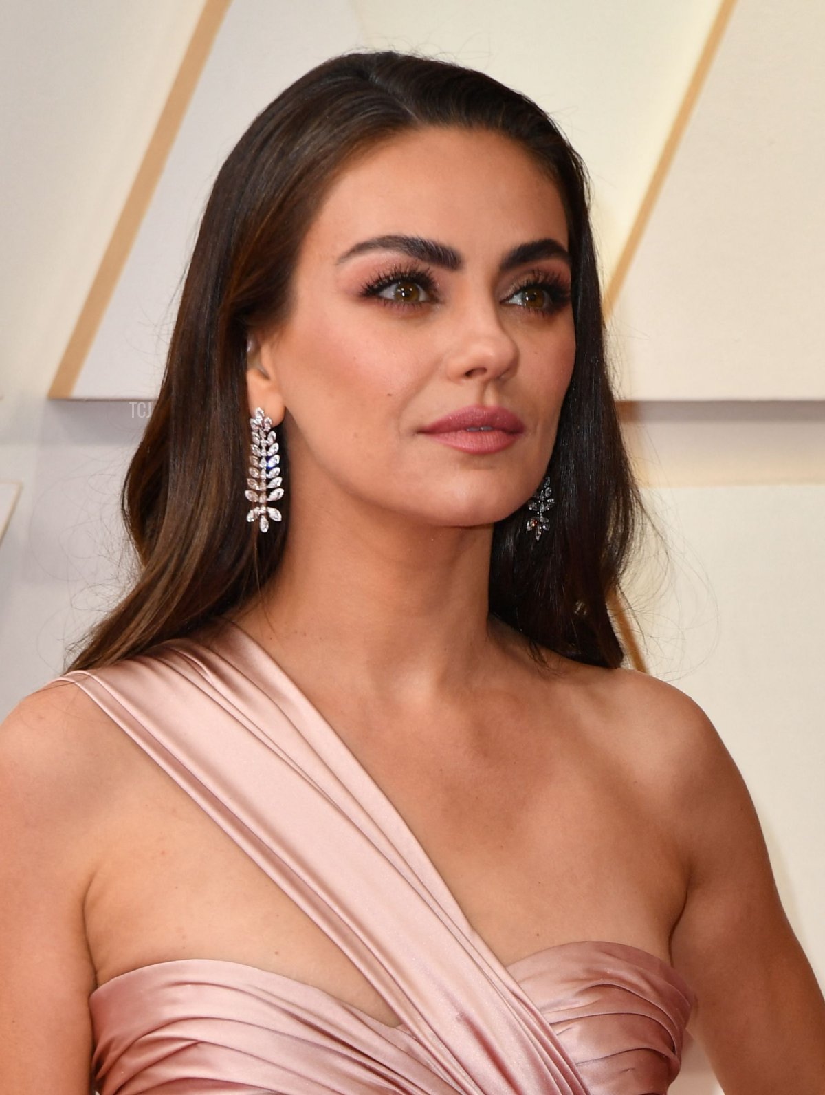 US actress Mila Kunis attends the 94th Oscars at the Dolby Theatre in Hollywood, California on March 27, 2022