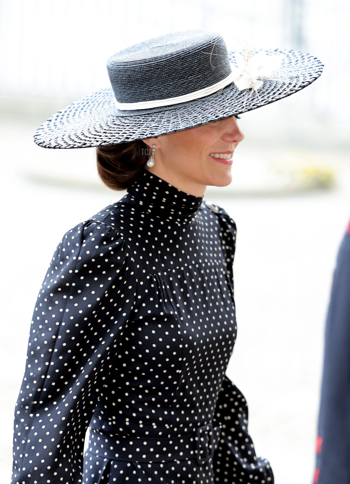 Catherine, Duchess of Cambridge attends the memorial service for the Duke Of Edinburgh at Westminster Abbey on March 29, 2022 in London, England