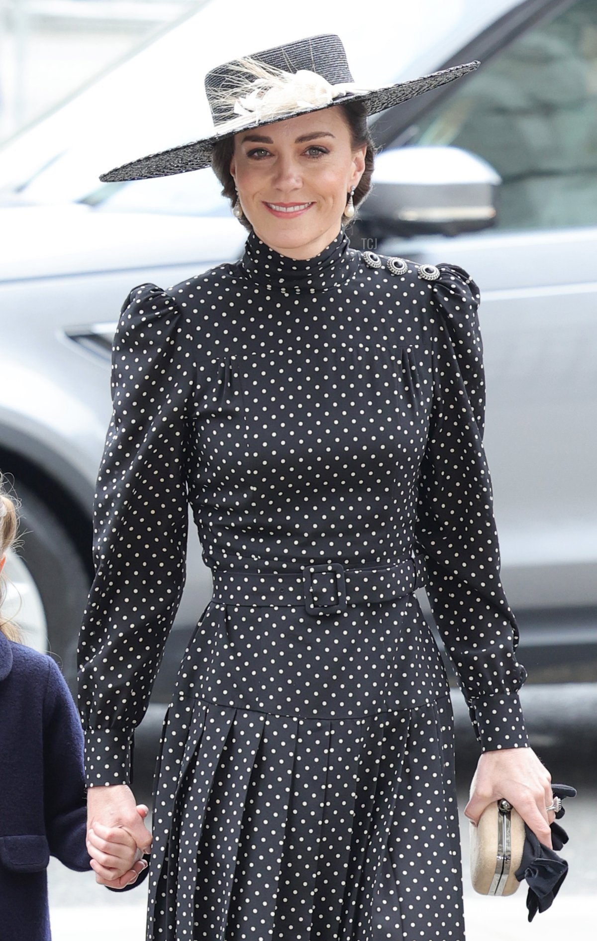Catherine, Duchess of Cambridge attends the memorial service for the Duke Of Edinburgh at Westminster Abbey on March 29, 2022 in London, England