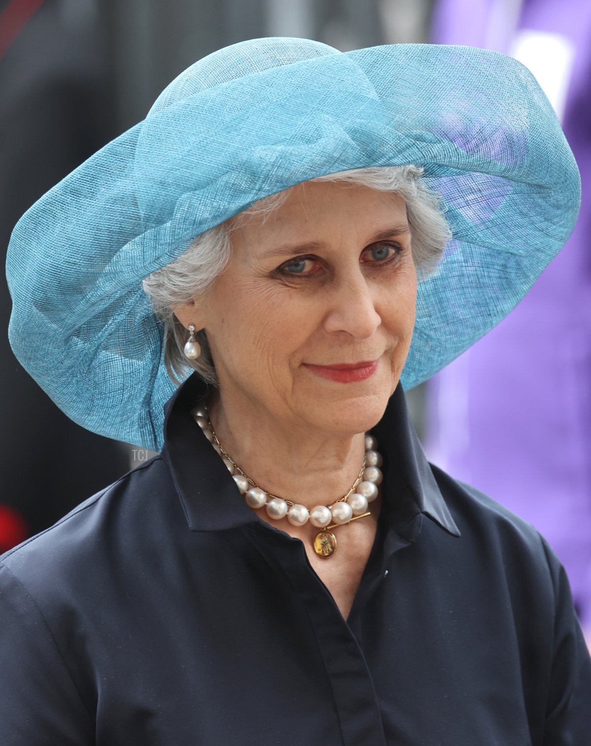 Birgitte, Duchess of Gloucester attends the memorial service for the Duke Of Edinburgh at Westminster Abbey on March 29, 2022 in London, England