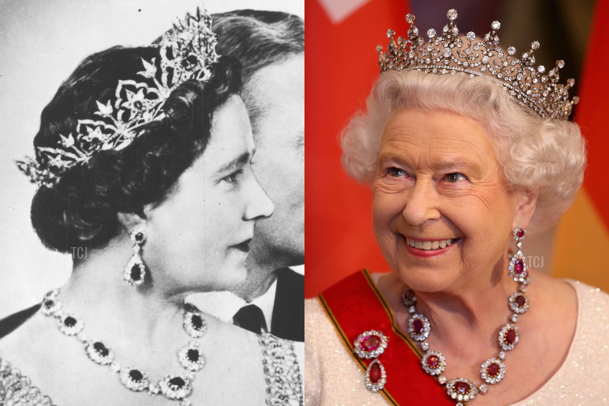 The Crown Ruby Earrings