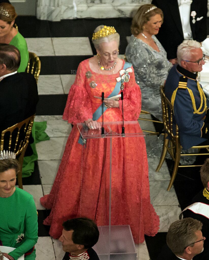 Queen Margrethe’s Regal Golden Tiara