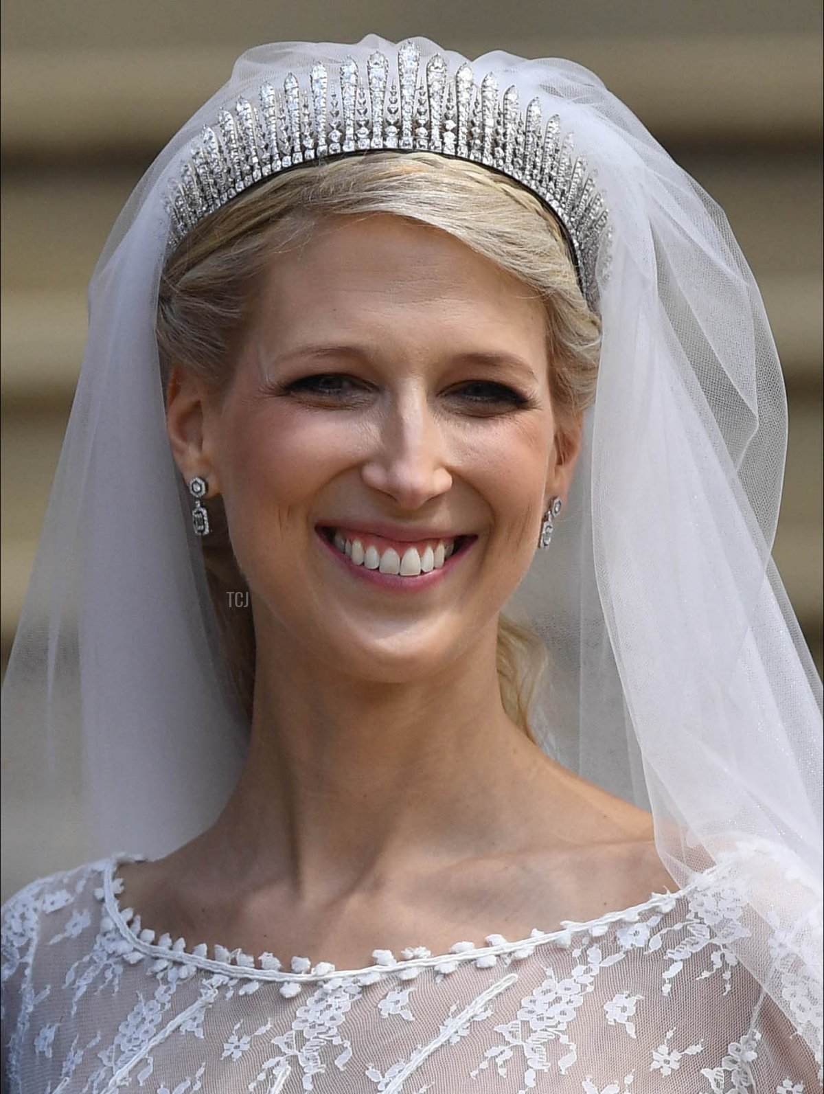 Lady Gabriella Windsor during her wedding to Thomas Kingston at St George's Chapel, Windsor Castle on May 18, 2019 in Windsor, England